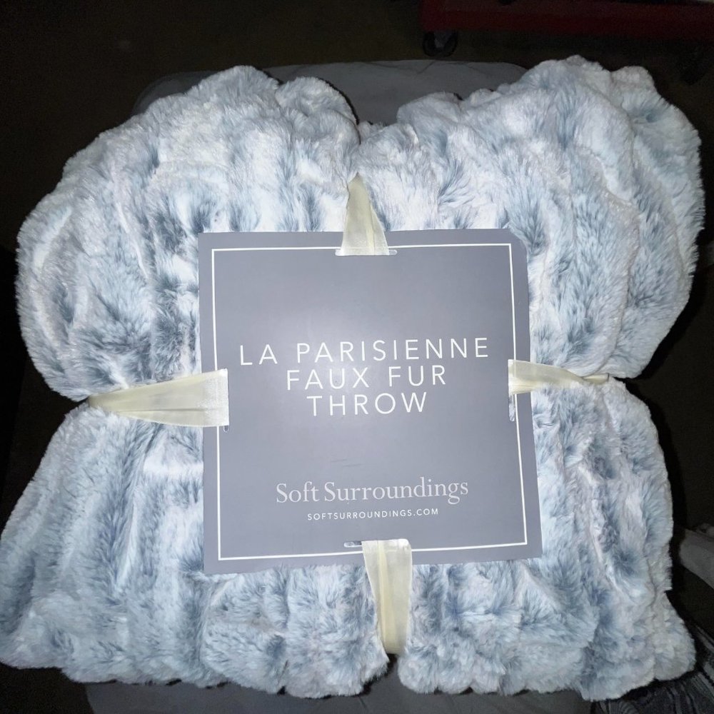 Faux Fur Throw